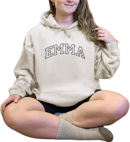 Personalized Hooded Sweatshirt