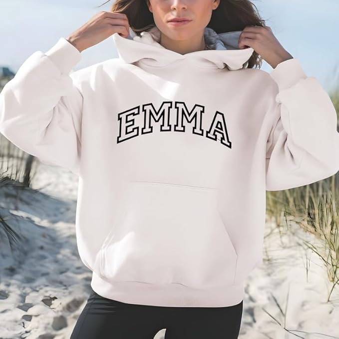 Personalized Hooded Sweatshirt