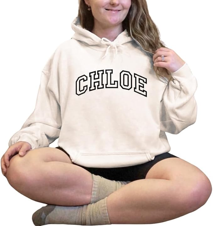 Personalized Hooded Sweatshirt
