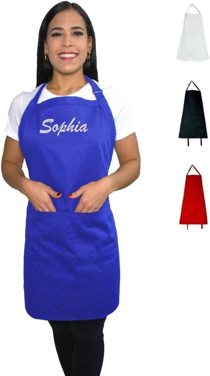 Personalized Embroidered Apron