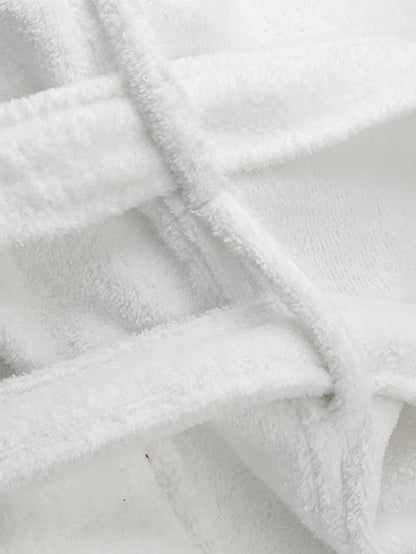 Personalized Couples Robe Set with Matching Towel (4-Piece)