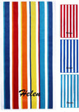 32in x 62in Personalized Joey Velour Beach Towel