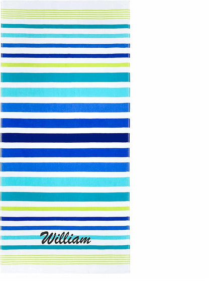 Personalized Kids Beach Towel