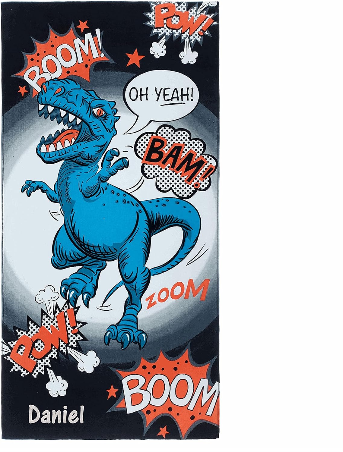 Personalized Kids Beach Towel