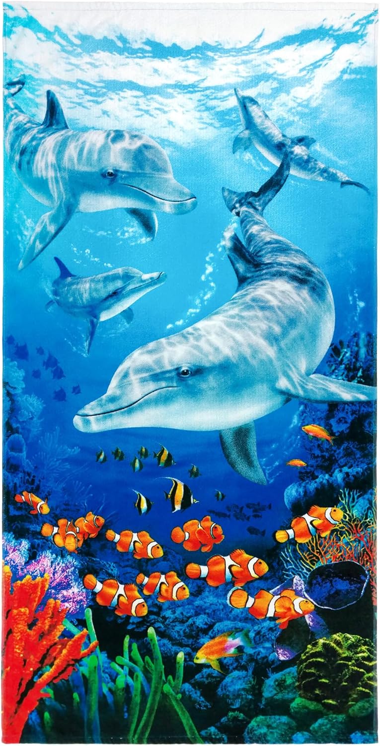 Personalized Kids Beach Towel