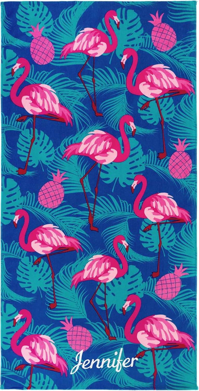 Personalized Kids Beach Towel