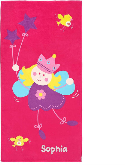 Personalized Kids Beach Towel