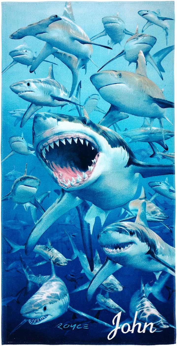 Personalized Kids Beach Towel