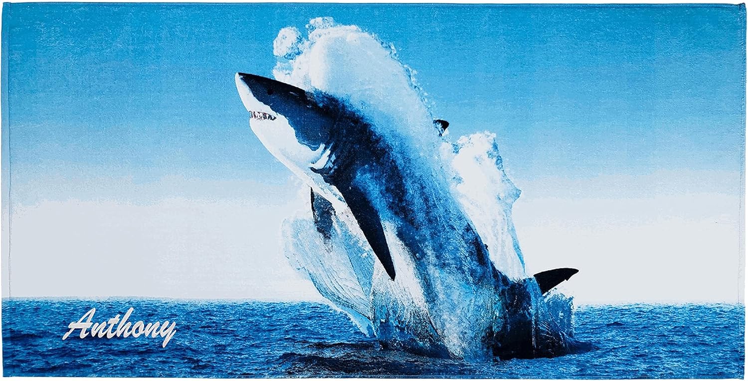 Personalized Kids Beach Towel