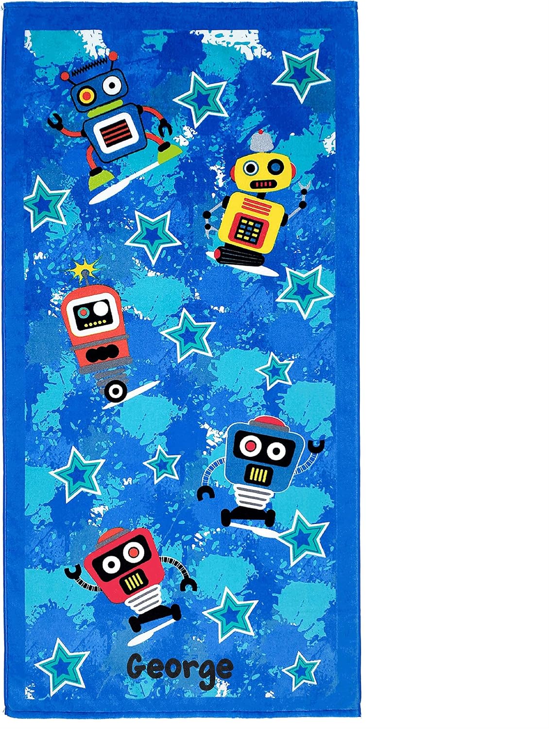 Personalized Kids Beach Towel