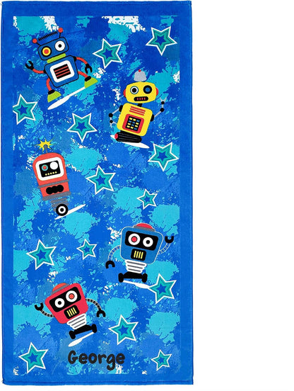 Personalized Kids Beach Towel