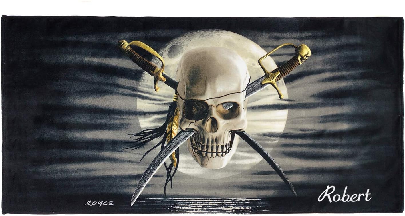 Personalized Kids Beach Towel