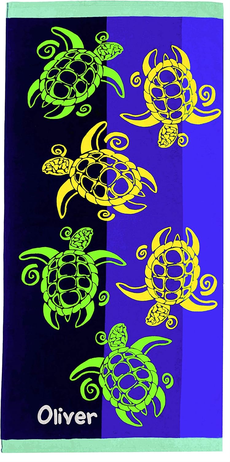 Personalized Kids Beach Towel