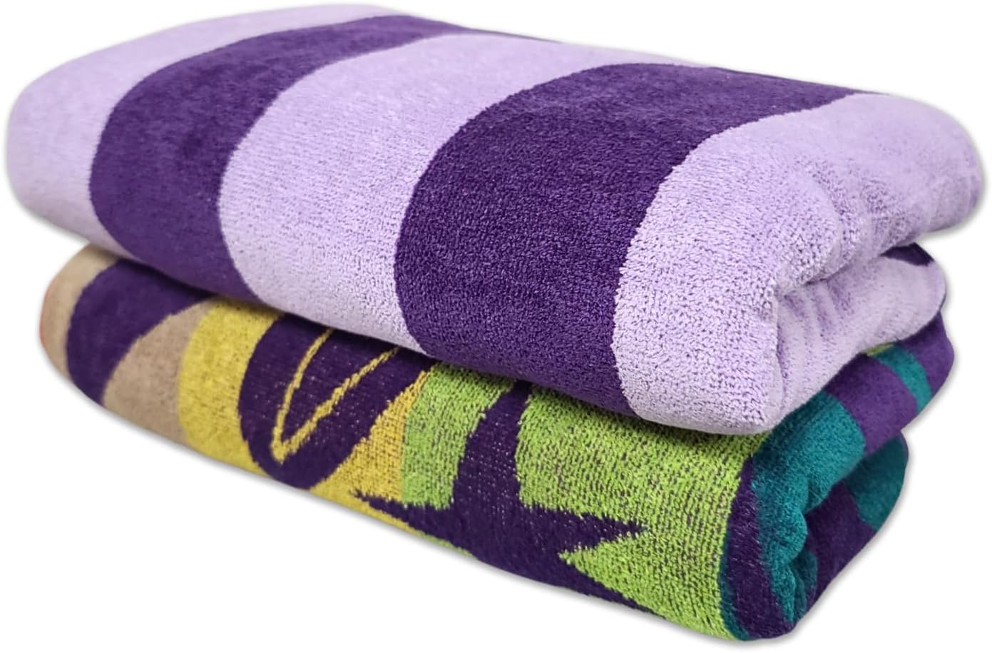 Oversized Velour Beach Towels (2-Pack)