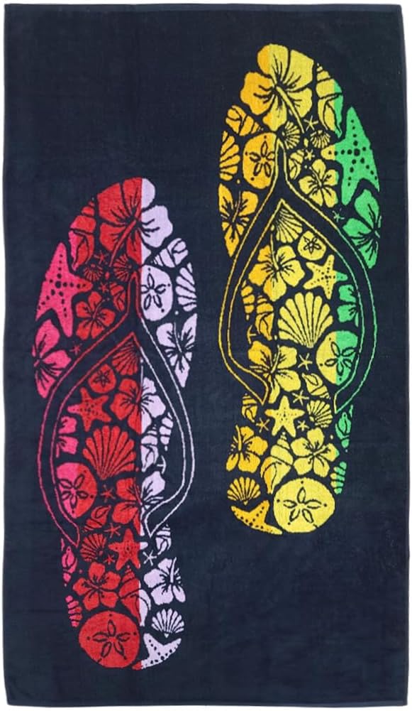 Oversized Velour Beach Towels (2-Pack)