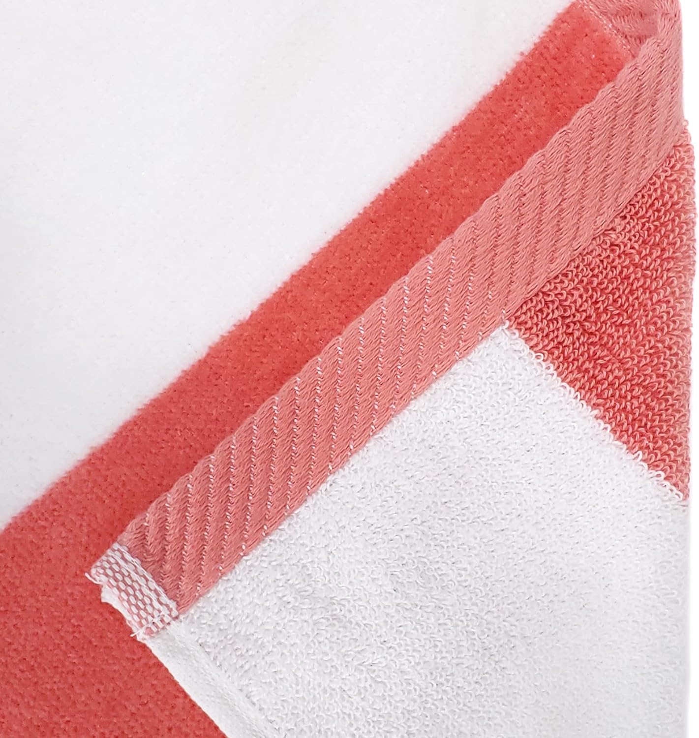 Velour Tonal Striped Beach Towels