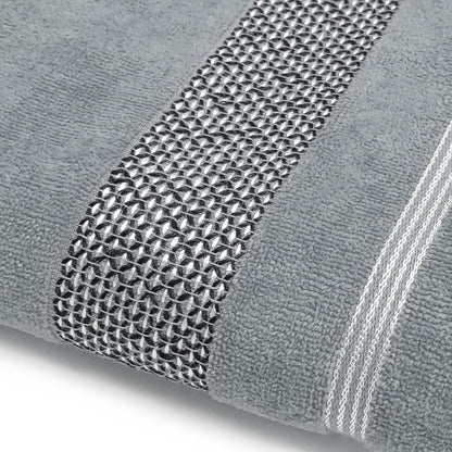 Velour Dobby Striped Beach Towels
