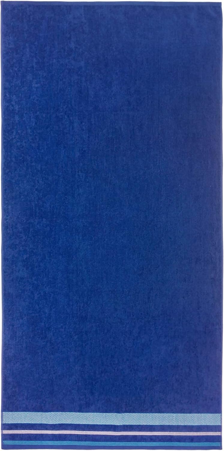 Velour Dobby Striped Beach Towels