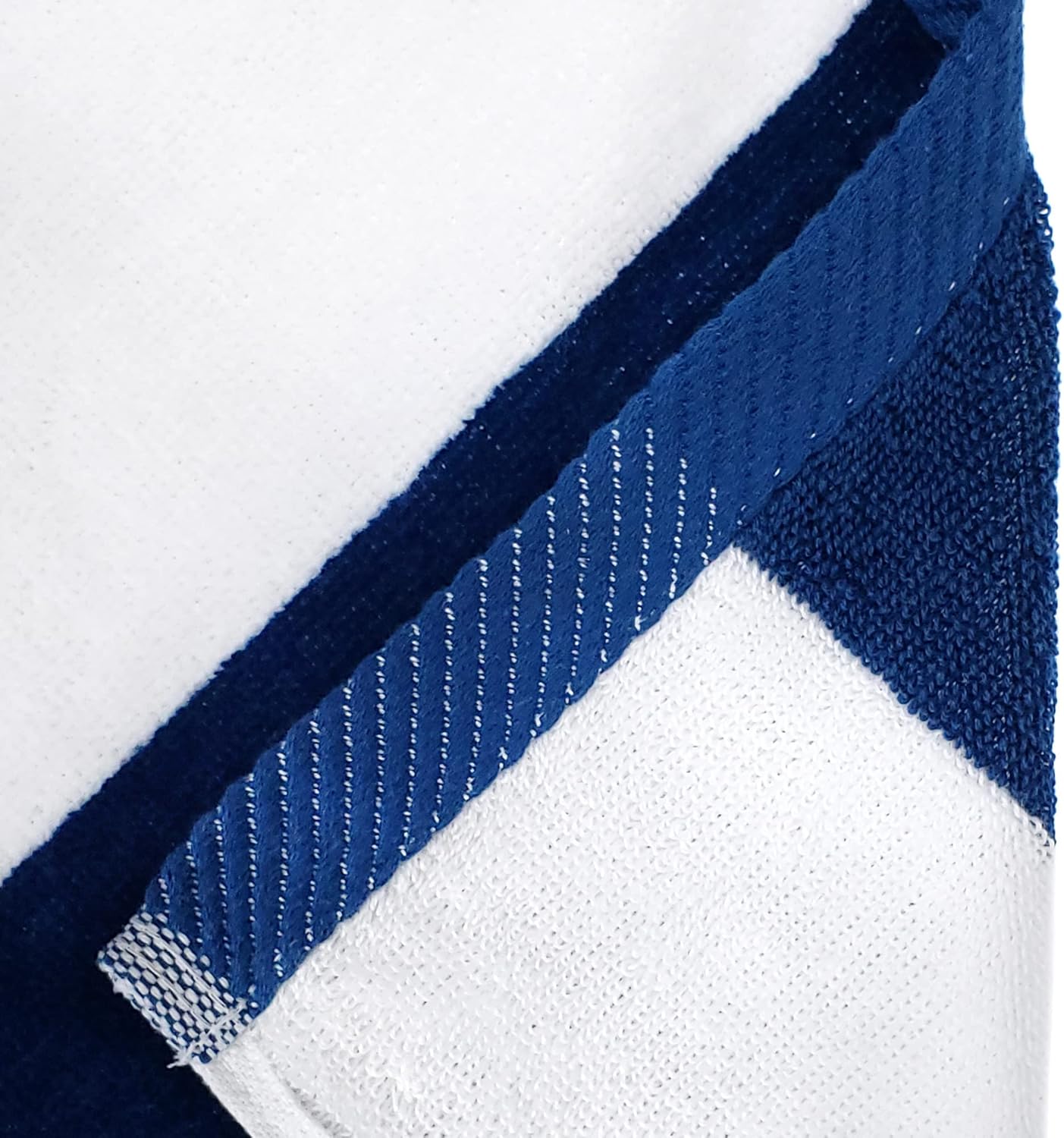 Velour Tonal Striped Beach Towels