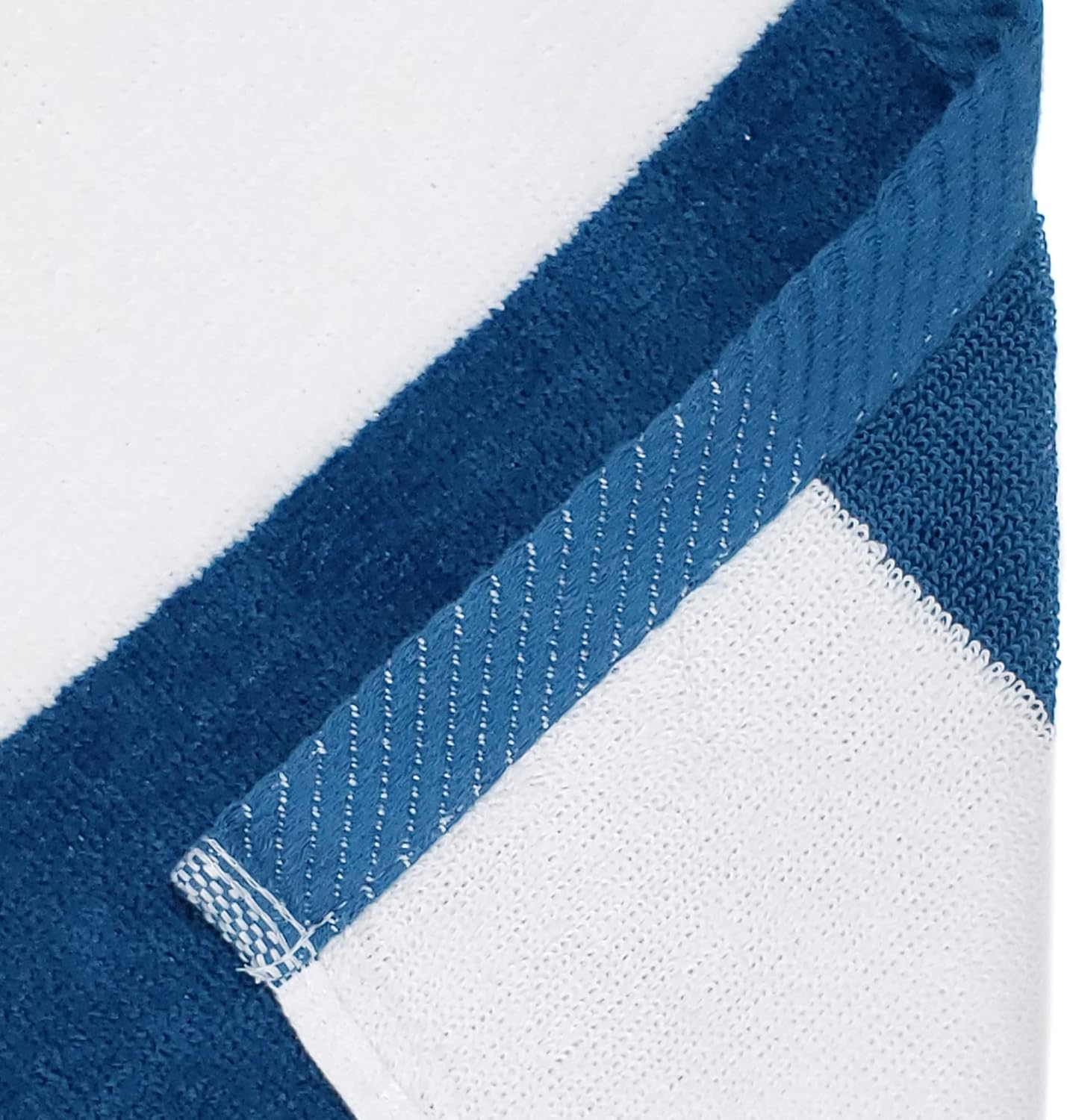 Velour Tonal Striped Beach Towels