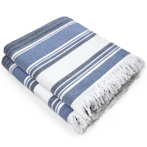 39X70 BLUE HAMAM TOWEL