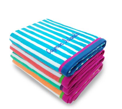 Racing Stripe Beach Towels 480 Pack