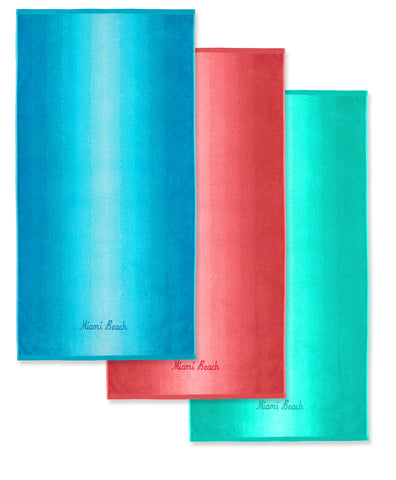 NEW OMBRE JACQ TOWEL (24PCS/CS)